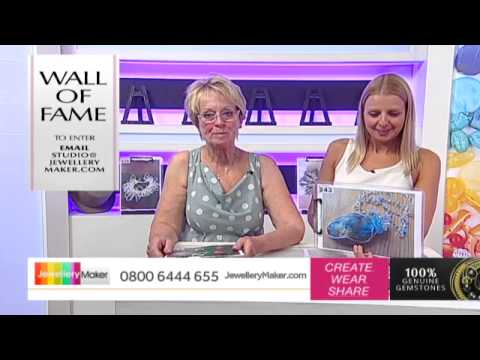 [How to make Beaded Jewellery] - JewelleryMaker LIVE 11/10/14
