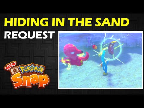 New Pokemon Snap Request: Hiding in the Sand (How to Guide) - Gamerpillar