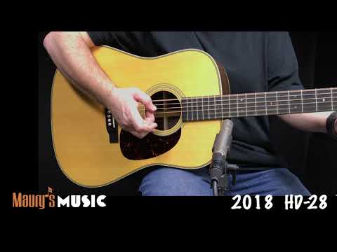 The 2018 Martin HD-28 vs 2018 Martin HD-35 at Maury’s Music