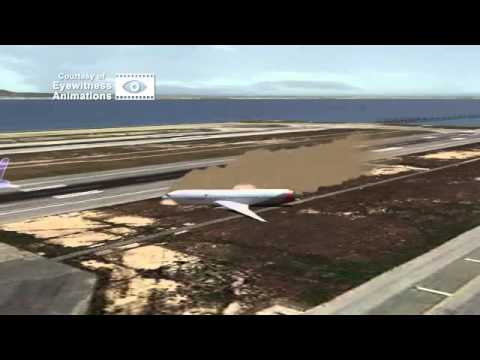 Here's An Animated Video Of The Crash Of Asiana Flight 214