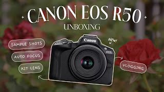 canon eos r50 📸📦 unboxing camera, camera test, iPhone 12pro comparison *non-sponsored*(2025 updated)