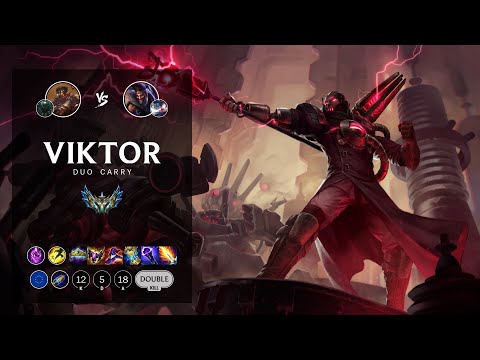Viktor Bot vs Draven - EUW Challenger Patch 12.8