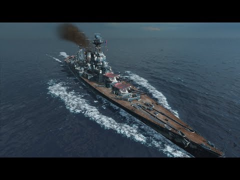 Backwards Into Battle - World of Warships: Hood Gameplay