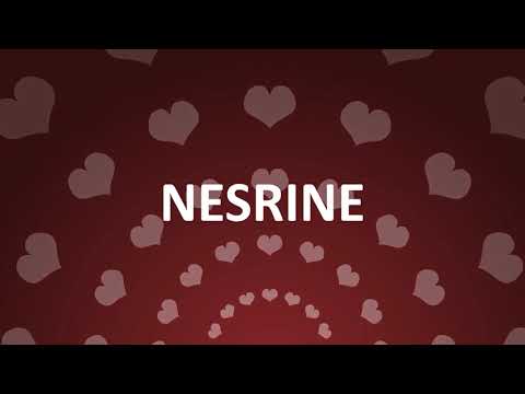 HAPPY BIRTHDAY NESRINE