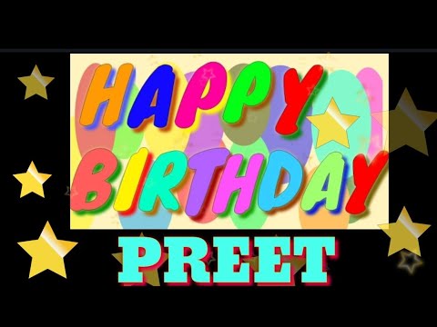 Happy Birthday Preet