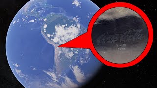 Coca Cola logo on Google maps
