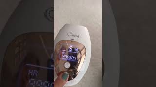 Kiwi Kep-6834 Lazer Epilasyon cihazını denedim