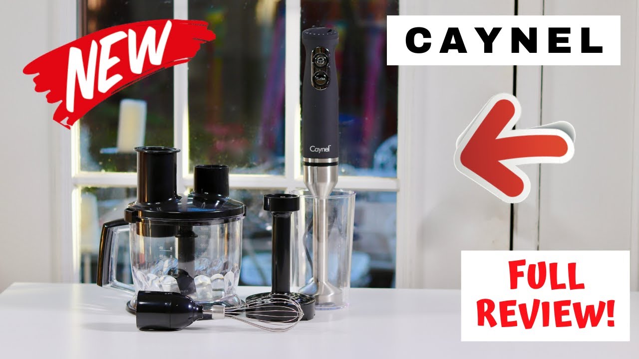 CAYNEL ❤️ 6-in-one 500W Hand Blender Set - Review ✅