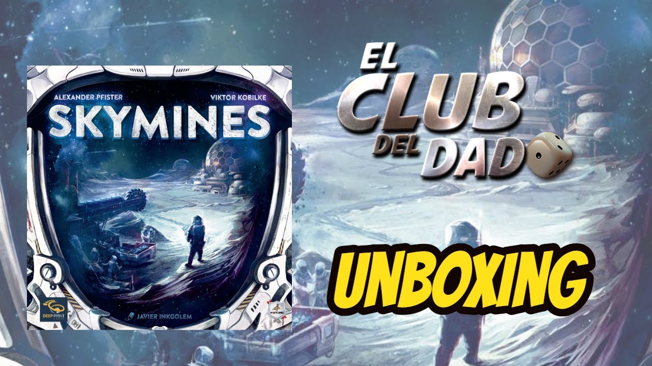 Skymines - Unboxing - El club del dado