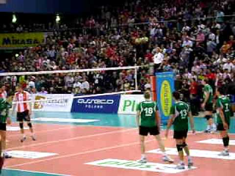 Asseco Resovia Rzeszów - Fart Kielce 4 set (25:22)