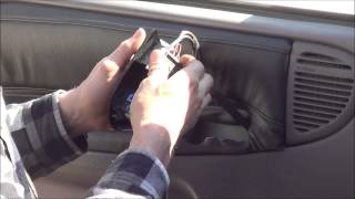 3-11-14 How to replace power window switch on 95 Dodge Ram Pickup