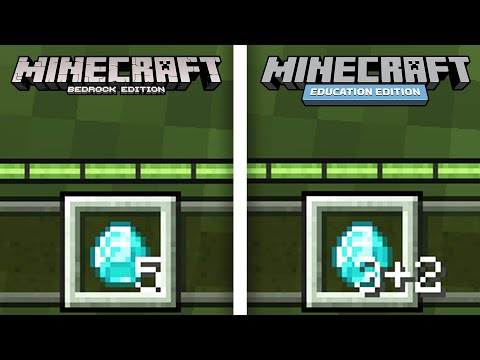 18 MAIN DIFFERENCES between Minecraft PE and Minecraft EDUCATION 1.19.80.23