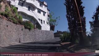 Hollywood Hills dashcam video. The Hollywood Hills are the part