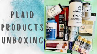 🎨PLAID PRODUCTS UNBOXING JANUARY 2022 | COME SEE