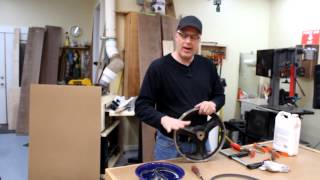 How to Change a Bandsaw Tire