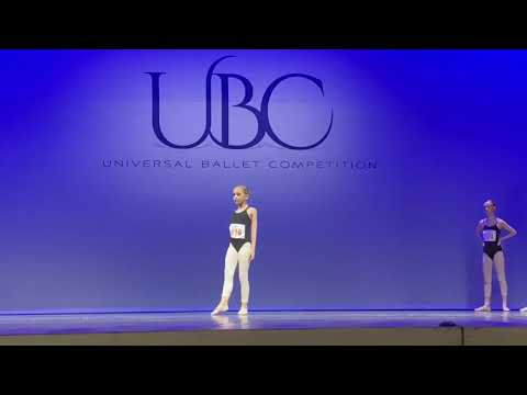 Duncan Cooper Contemporary Class, Pre-Competitive at UNIVERSAL BALLET COMPETITION in Atlanta, Ga