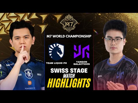 TEAM LIQUID PH vs YANGON GALACTICOS HIGHLIGHTS M7 SWISS STAGE DAY 5 | TLPH vs YG