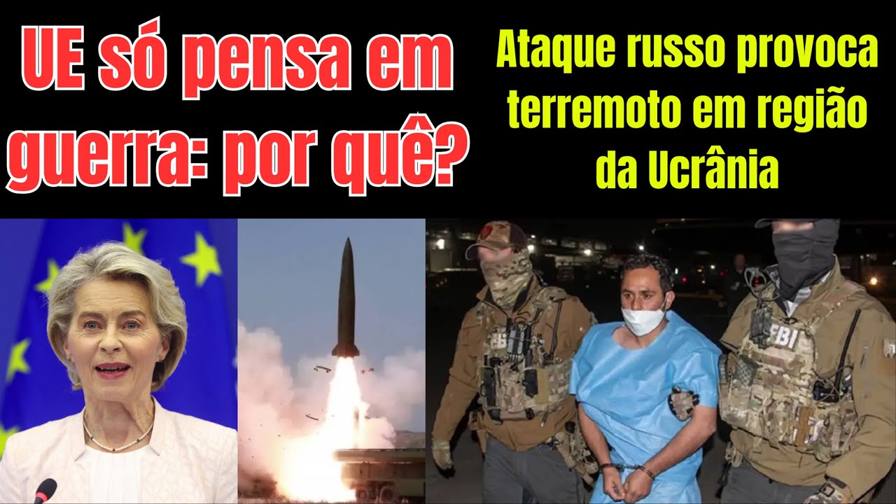 Ataque russo provoca terremoto na Ucrânia | Preso o terrorista do Crocus | Adeus, Kursk?