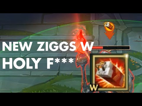 New Ziggs W! HOLY! (Mages Rework)