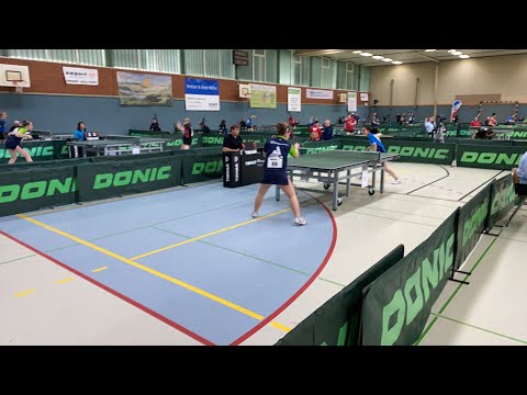 Deutsche Meisterschaften Jugend U19 Rhea Zhu Chen vs Mia Griesel (BYTTV)