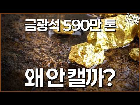 한국에 묻힌 금 590만 톤을 다 캐면 벌어지는 일