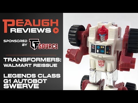 Video Review: Transformers Reissue G1 Autobot SWERVE Minibot