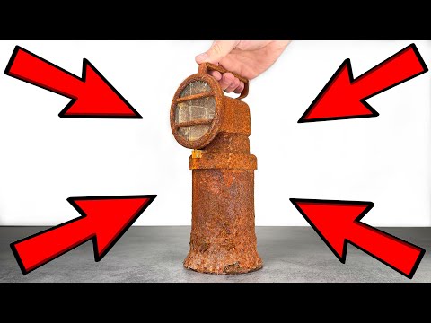 I Found Money Inside! Lantern Restoration