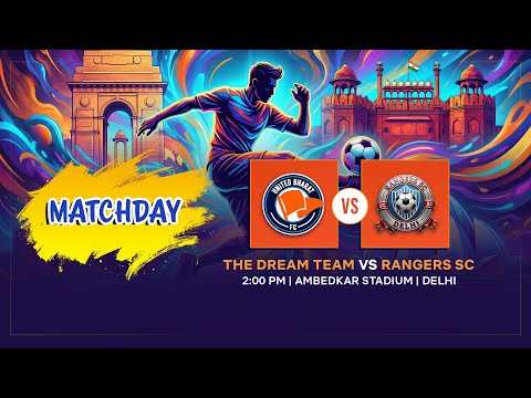 THE DREAM TEAM VS RANGERS SC | LIVE Football | DSA Senior Division | 2:00 PM