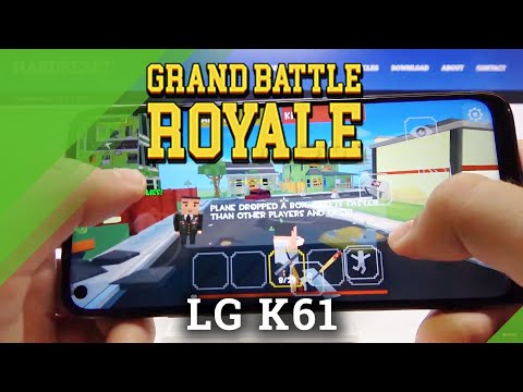 Gaming Performance Checkup on LG K61 - Grand Battle Royale Gameplay
