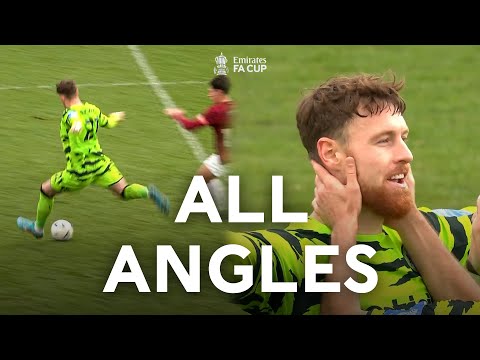 ALL ANGLES: Conor Wickham's Halfway Line Goal v South Shields | Emirates FA Cup 2022-23