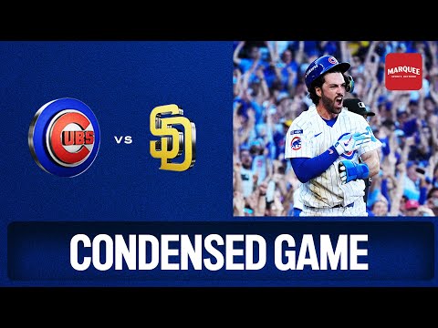 Cubs vs. Padres NL Wild Card Series Game 1 highlights (September 30, 2025) I Marquee Sports Network
