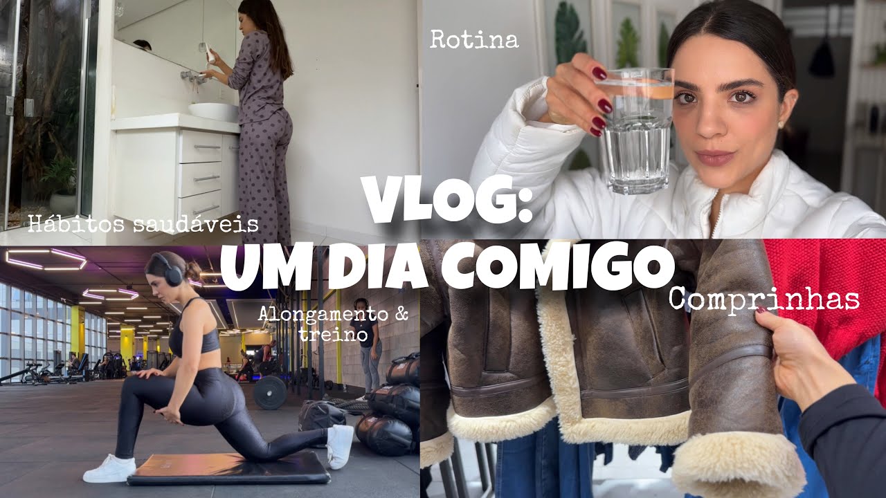 Rotina, alongamento & treinão de quadríceps, cozinhando comigo, compras