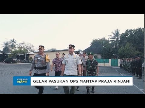 POLRES LOMBOK TENGAH GELAR PASUKAN OPERASI MANTAP PRAJA