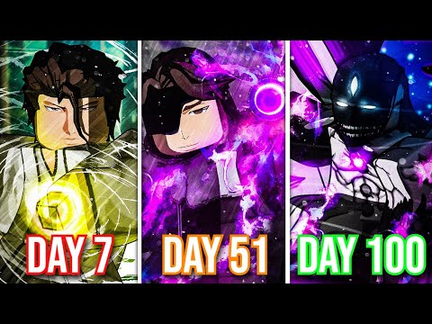 Spending 100 Days as AIZEN SOSUKE in Peroxide.. (Roblox)