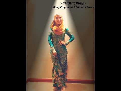 LAGU RAYA TERBARU 2018 (SYAWAL MULIA- Baby Zayani duet Ramnah Ramli)