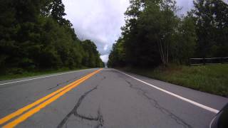 preview picture of video 'Motorcycleing US Route 6 Towards Milford, PA 18337'