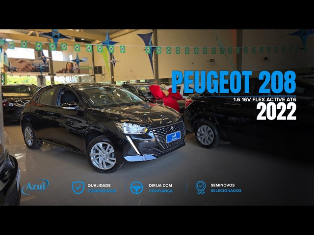 Vídeo PEUGEOT 208 1.6 16V FLEX ACTIVE AT6