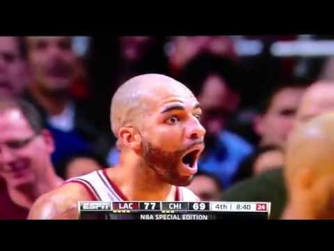 Carlos Boozer gets lockjaw against Bulls