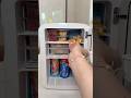 ASMR ✨ Mini fridge restock! #asmr #amazonfinds #amazonhome #kitchen #kitchenfinds #restock