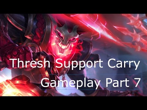 Thresh Support Carry | League of Legends Gameplay 7