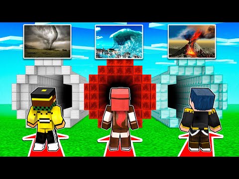 NON SCEGLIERE IL DISASTRO NATURALE SBAGLIATO SU MINECRAFT!