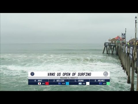Vans US Open of Surfing: Round One, Heat 3
