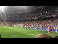 Goal Ronaldo live Champions League Estadio Bernabeu