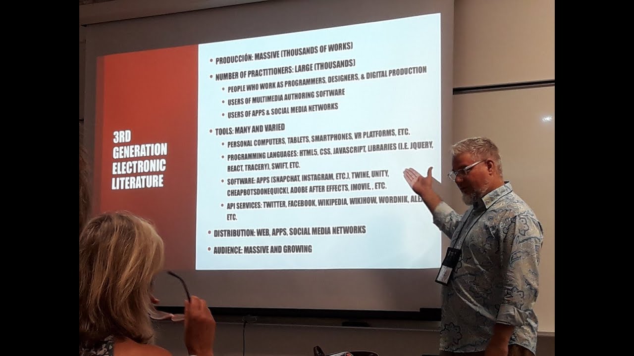 Third Generation Electronic Literature