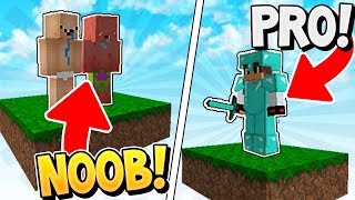 TWO NOOBS VS ONE PRO! | (Minecraft PvP Trolling)