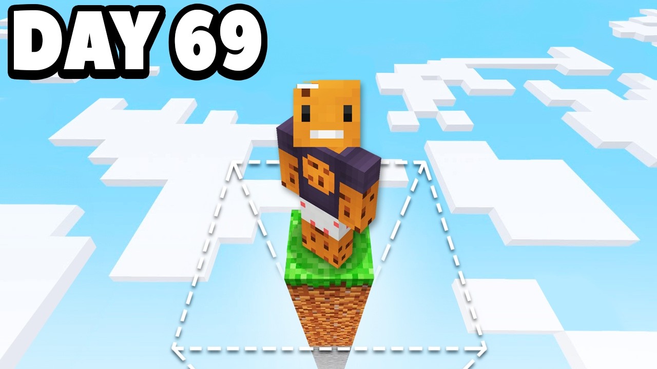 I Survived 100 Days in an EXPANDING WORLD in Minecraft Hardcore