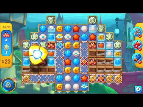 [FISHDOM Walkthrough] Level 5879 (Qua màn - Fishdom)