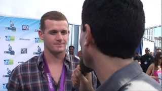 Tyler Clary (Olympic Gold Medalist) Interviewed By Ken Spector at 2012 VH1 Do Something Awards