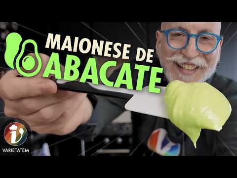 🥑 Maionese de Abacate — A Maionese Sem Ovo Deliciosa!