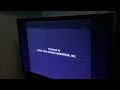 Closing To James And The Giant Peach 1996 VHS